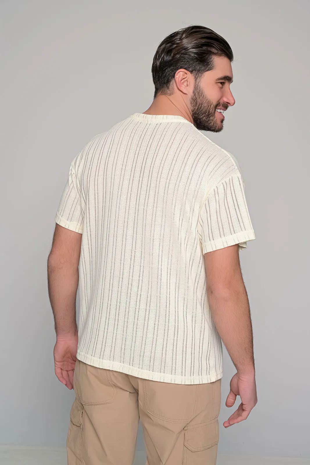 Κοντομάνικη Μπλούζα Πλεχτο Resort Ben Tailor