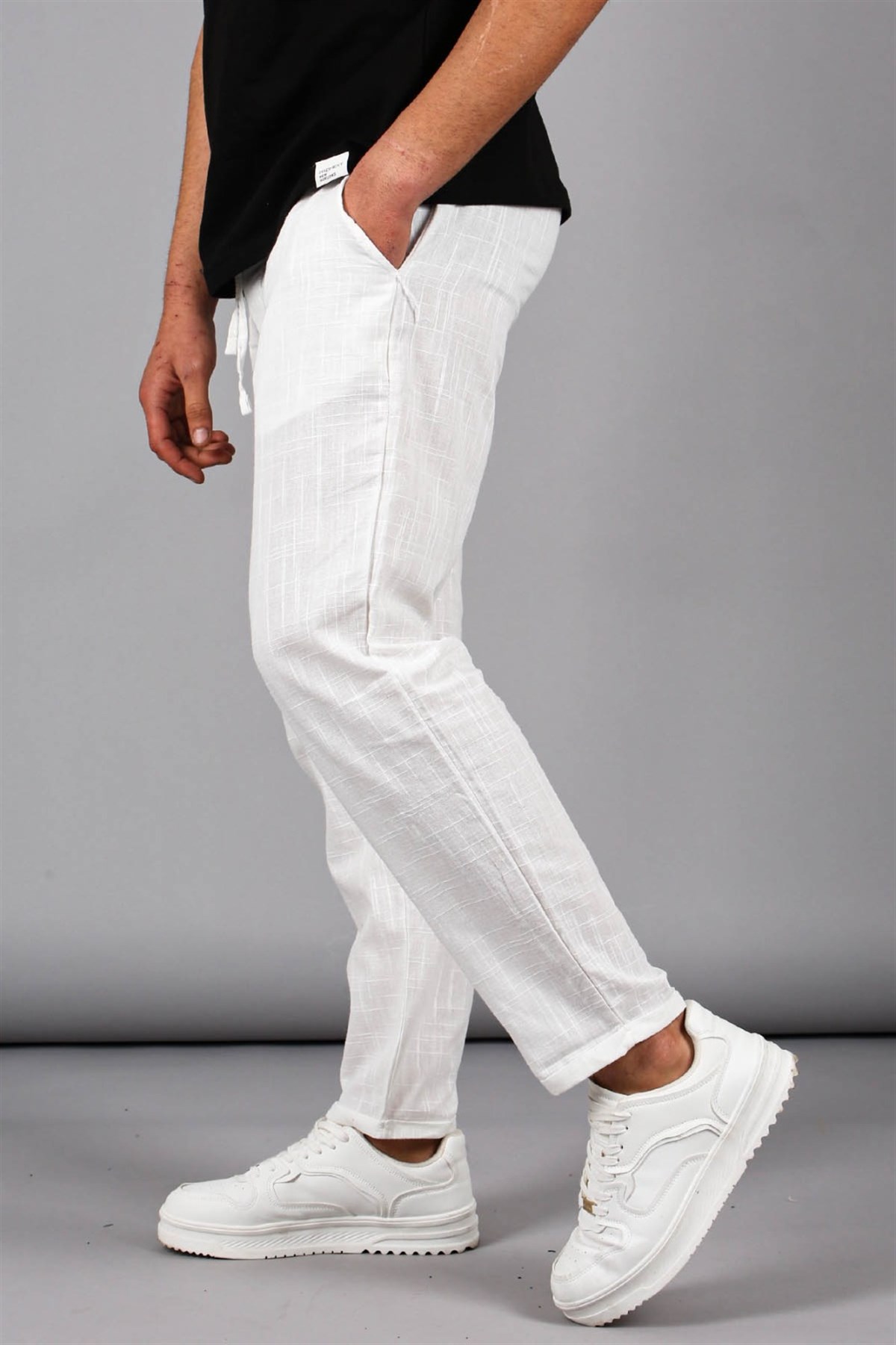 Παντελονι Linen Mdxt