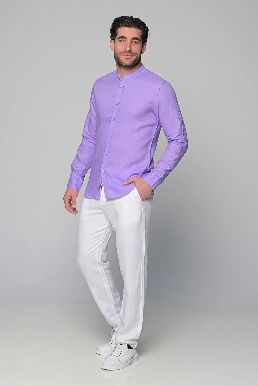Πουκαμισο Linen Nautical Ben Tailor