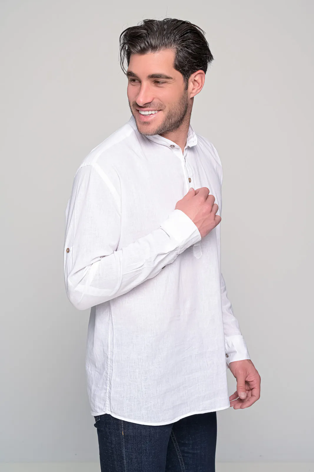 Πουκαμισα Λινο Komo Ben Tailor