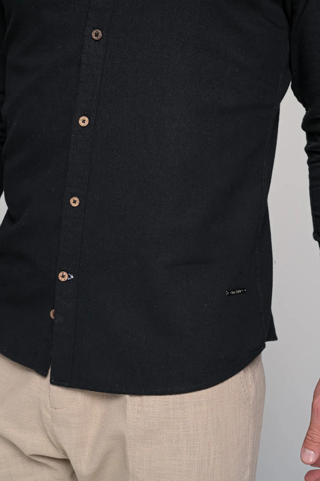 Πουκαμισο Μαο Λινο Reviera Ben Tailor