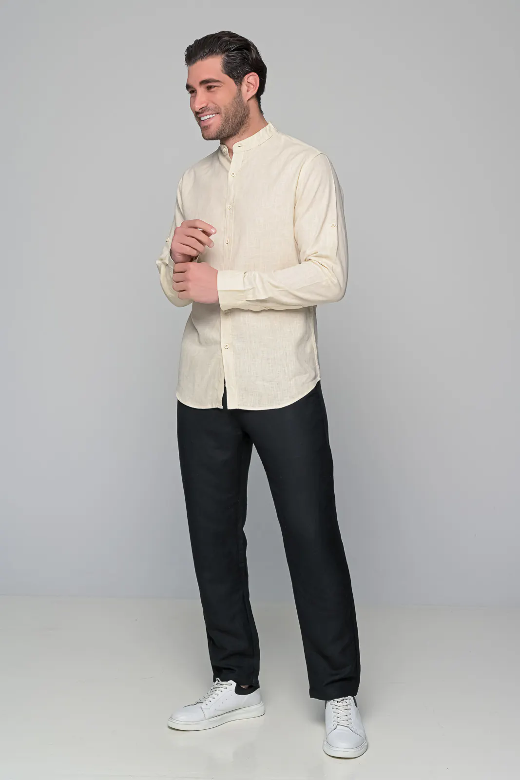 Πουκαμισο Linen Nautical Ben Tailor