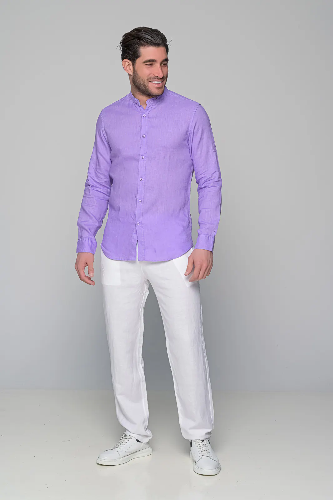Πουκαμισο Linen Nautical Ben Tailor