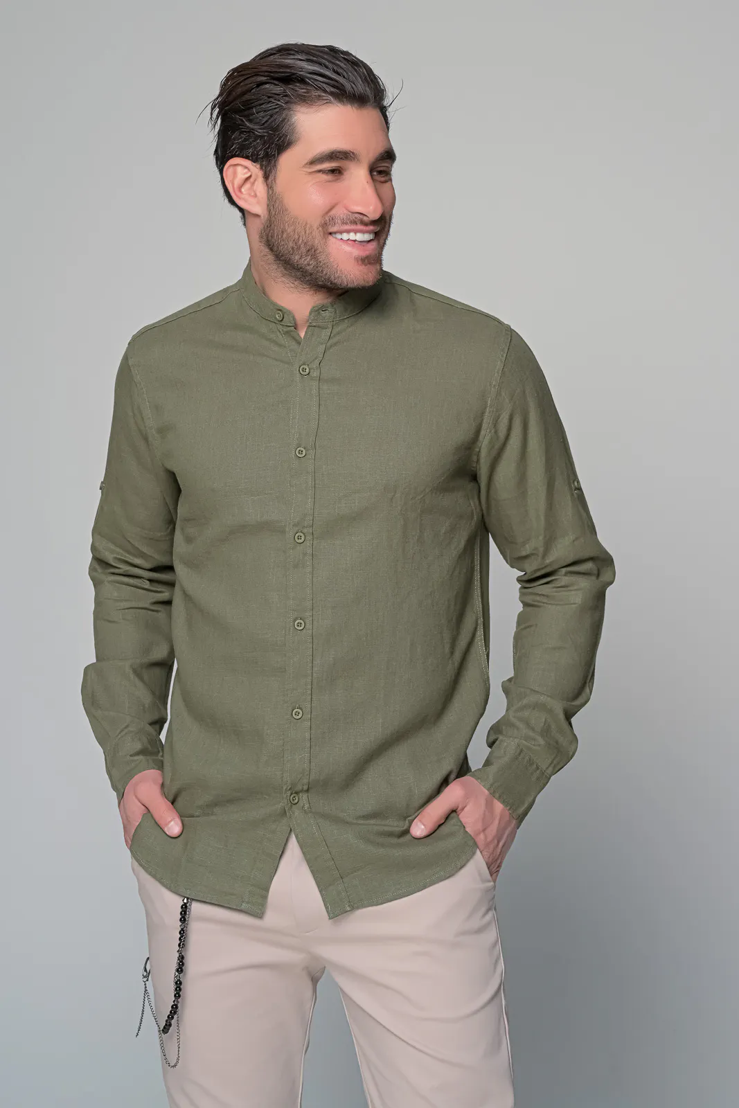 Πουκαμισο Linen Nautical Ben Tailor