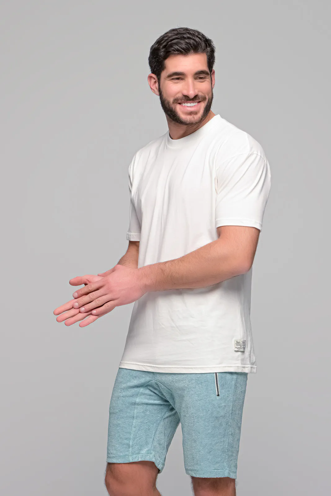 Κοντομάνικη Μπλούζα Cracked Logo Ben Tailor