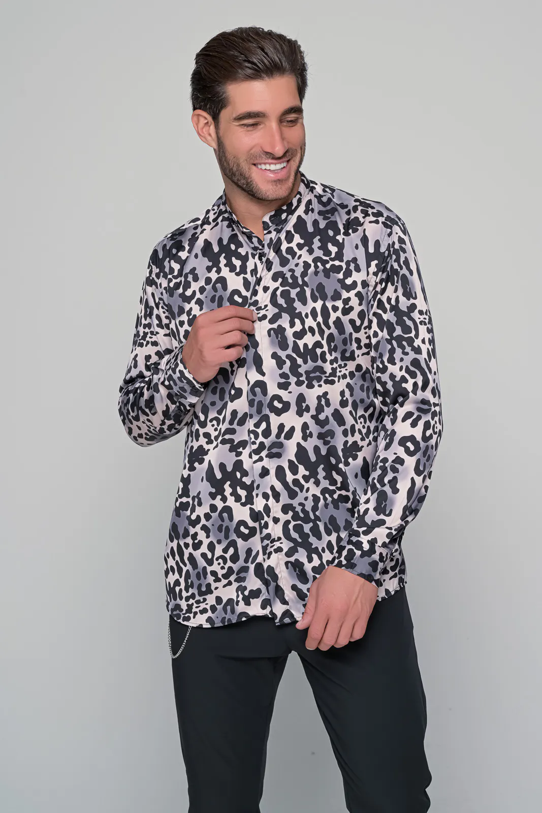 Πουκαμισο Sleek Leopard Ben Tailor