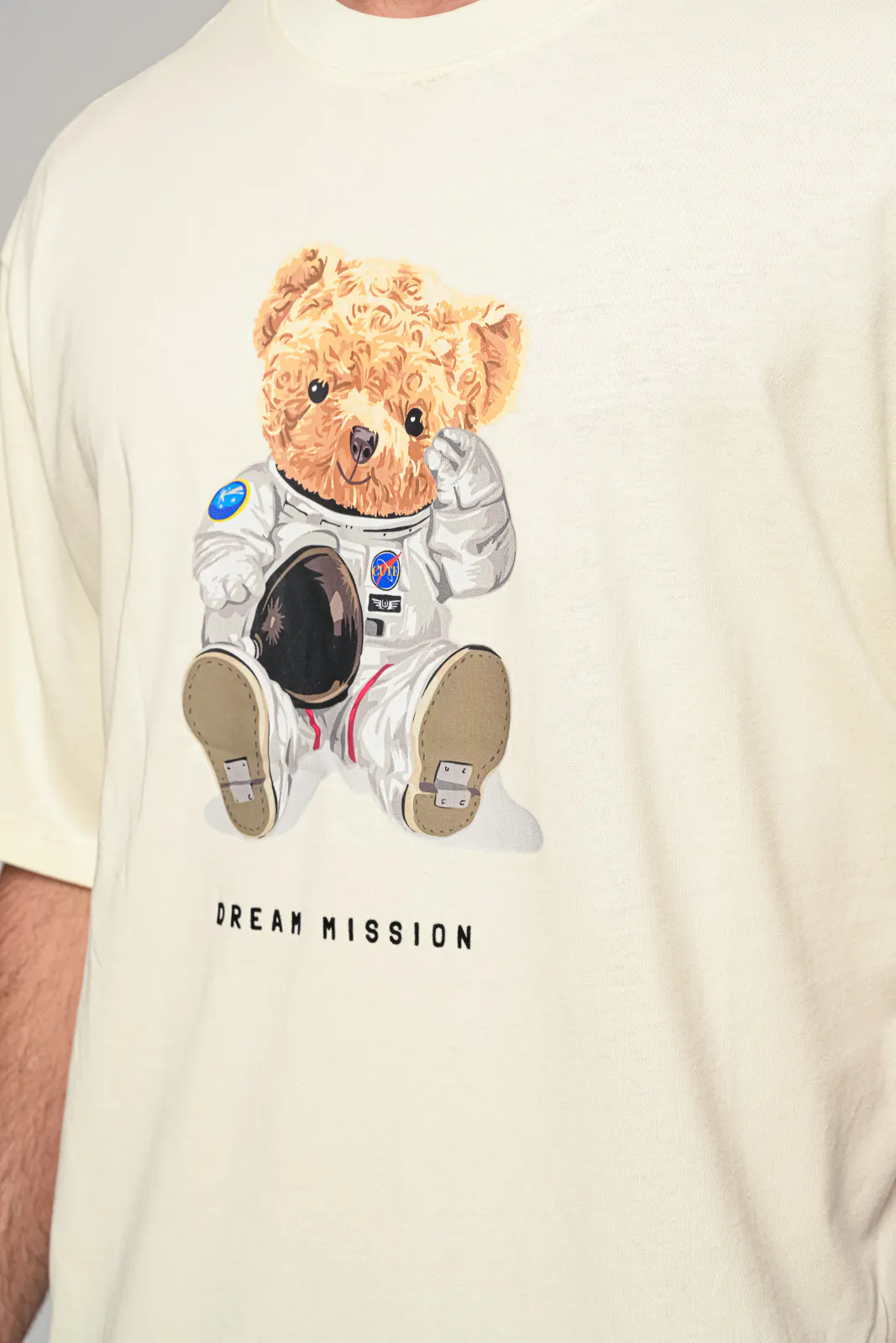 Κοντομάνικη Μπλούζα Astro Teddy Ben Tailor