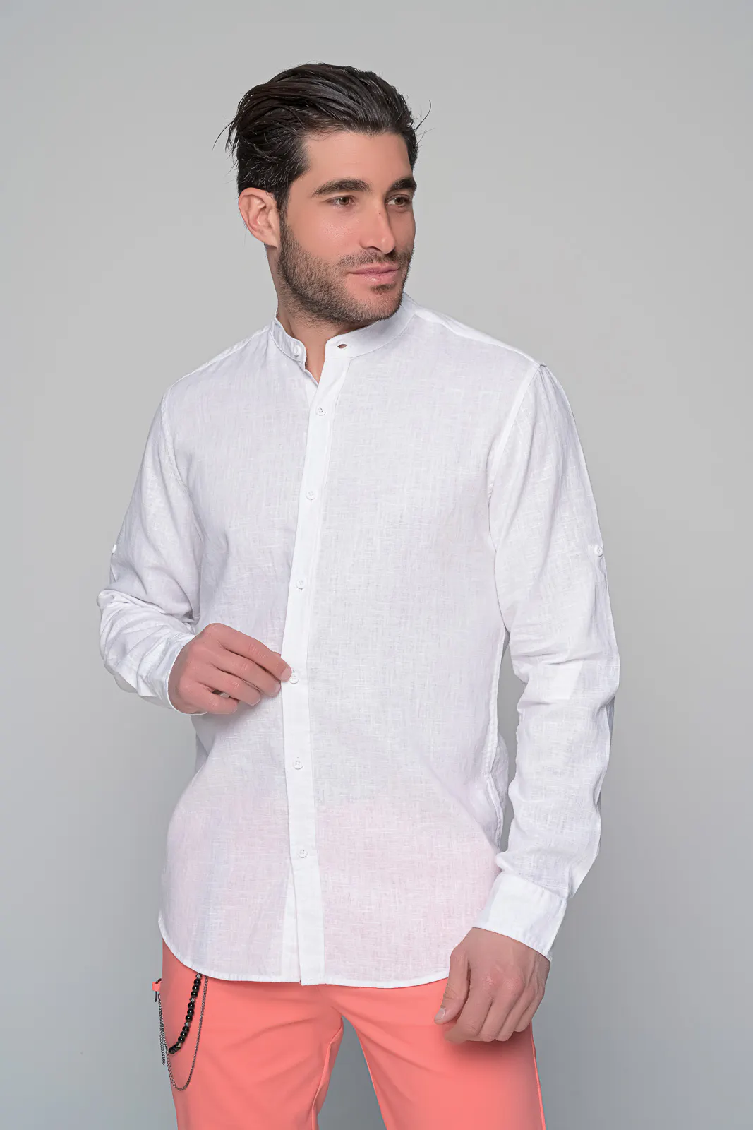 Πουκαμισο Linen Nautical Ben Tailor