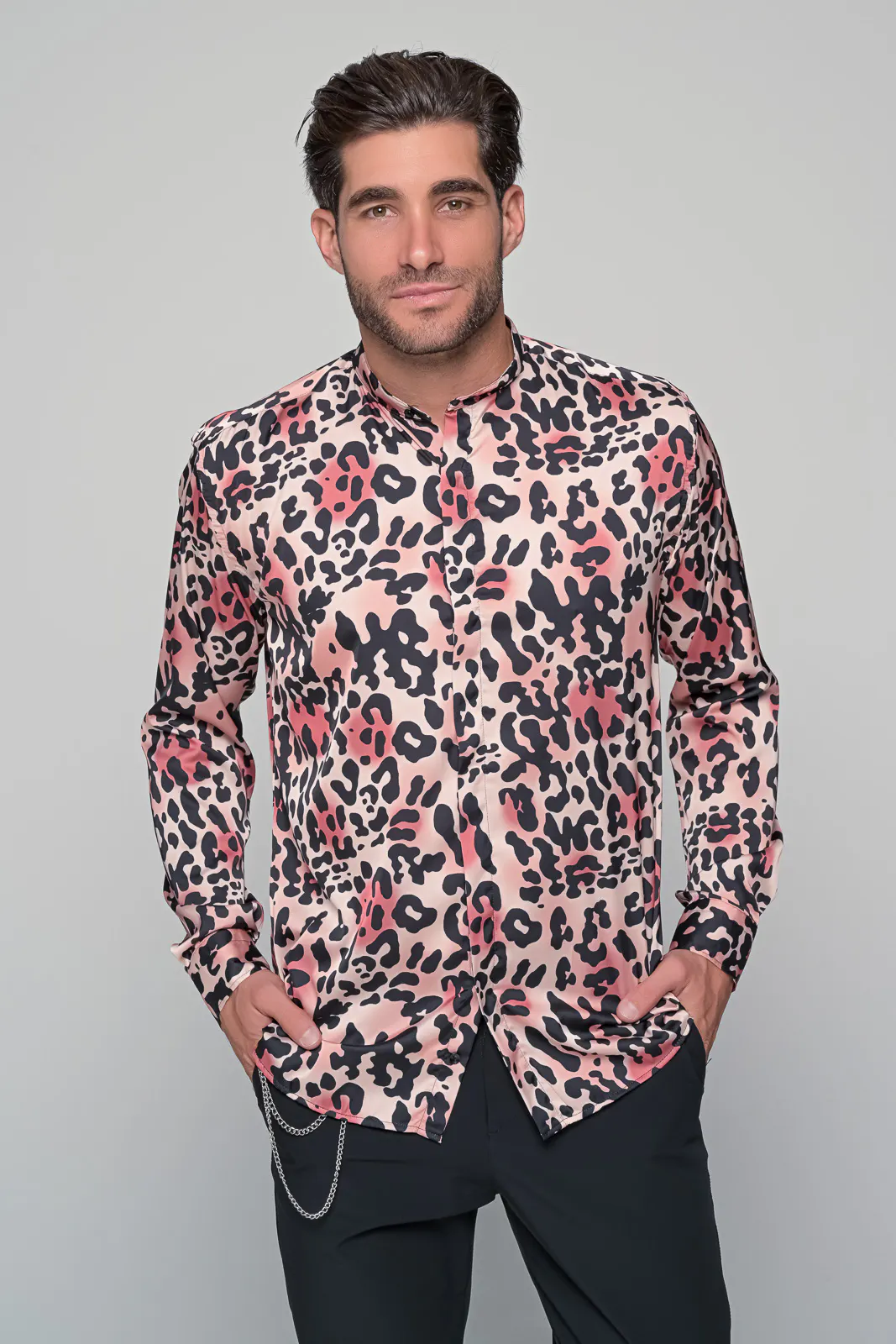 Πουκαμισο Sleek Leopard Ben Tailor