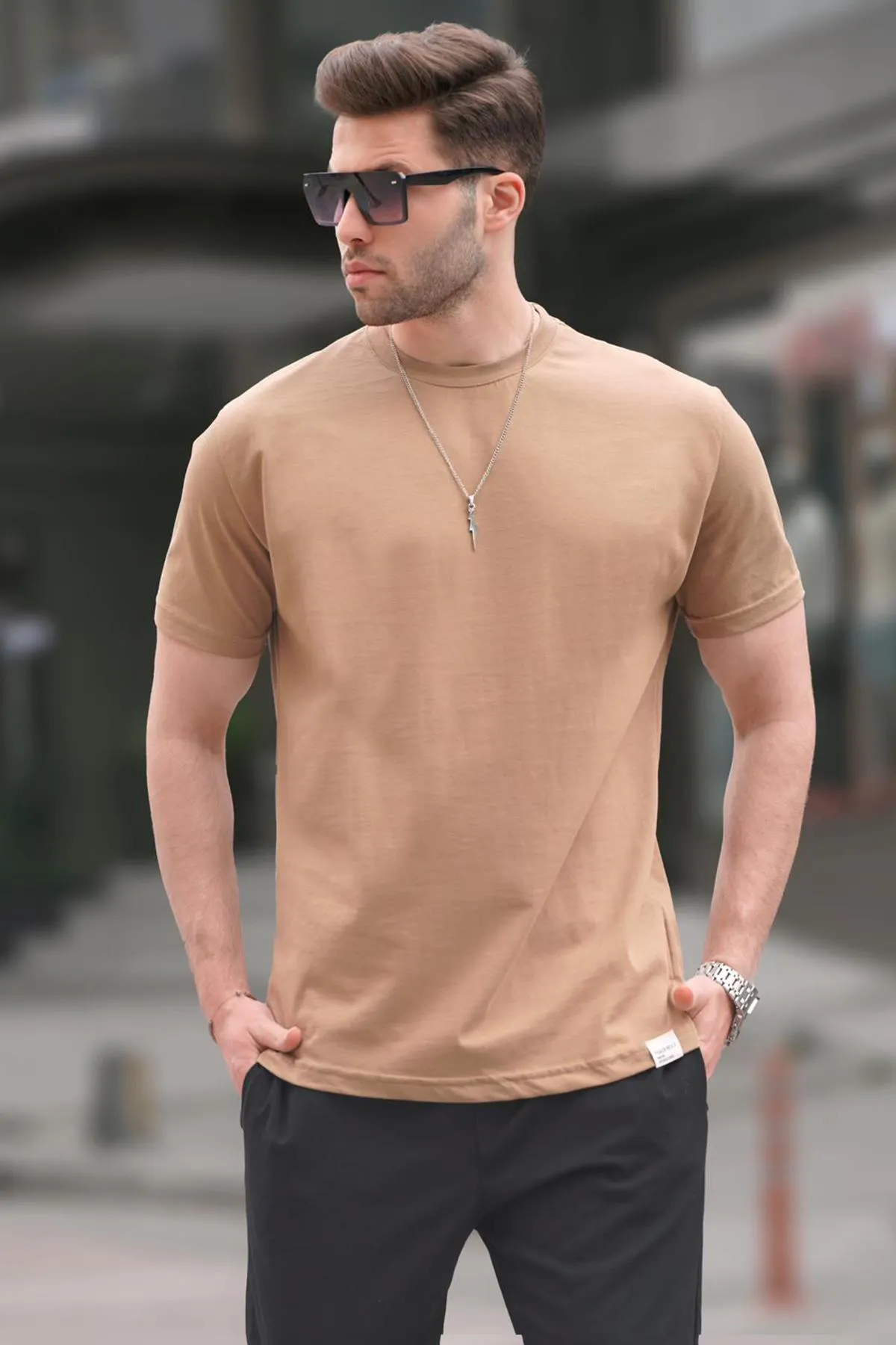 Κοντομάνικη Μπλούζα Basic Mdxt