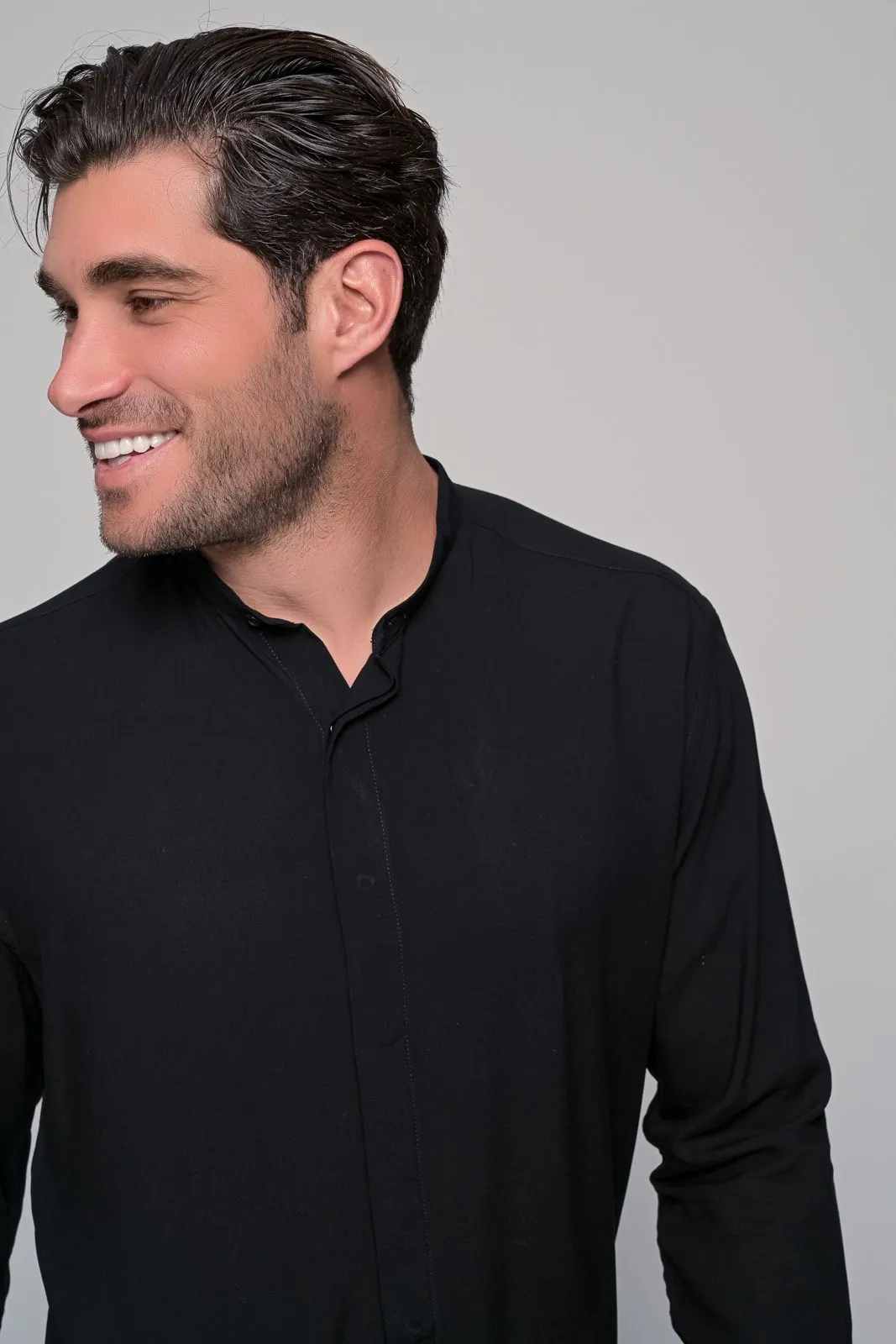 Πουκαμισο Μαο Viscose Ben Tailor