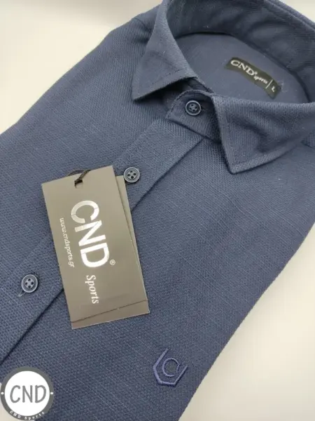 Πουκάμισο Cnd Sports Μακρυμάνικο Σε Στενή Γραμμή 7900