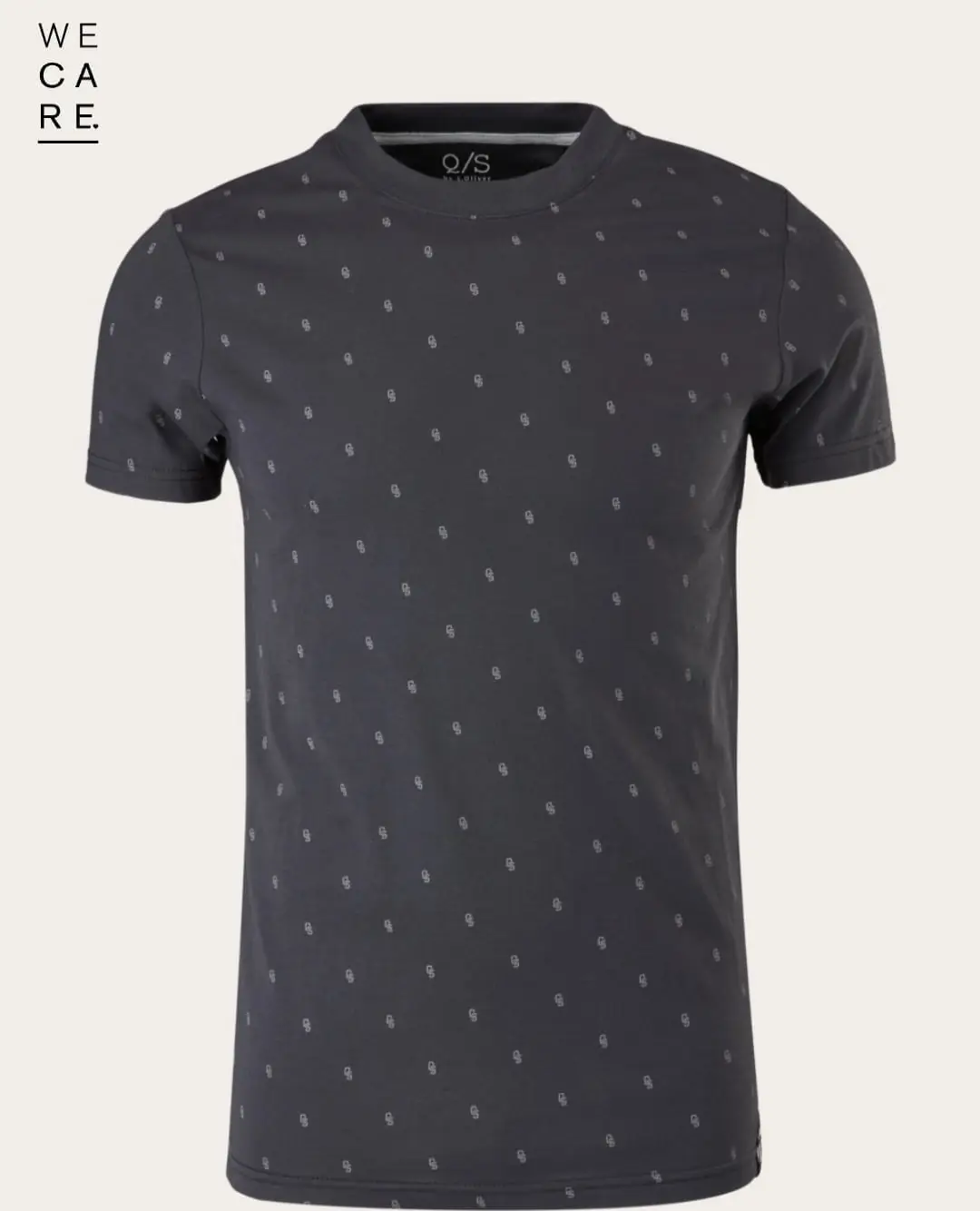 Κοντομάνικη Μπλούζα Μαύρο Polka Dot 2109546