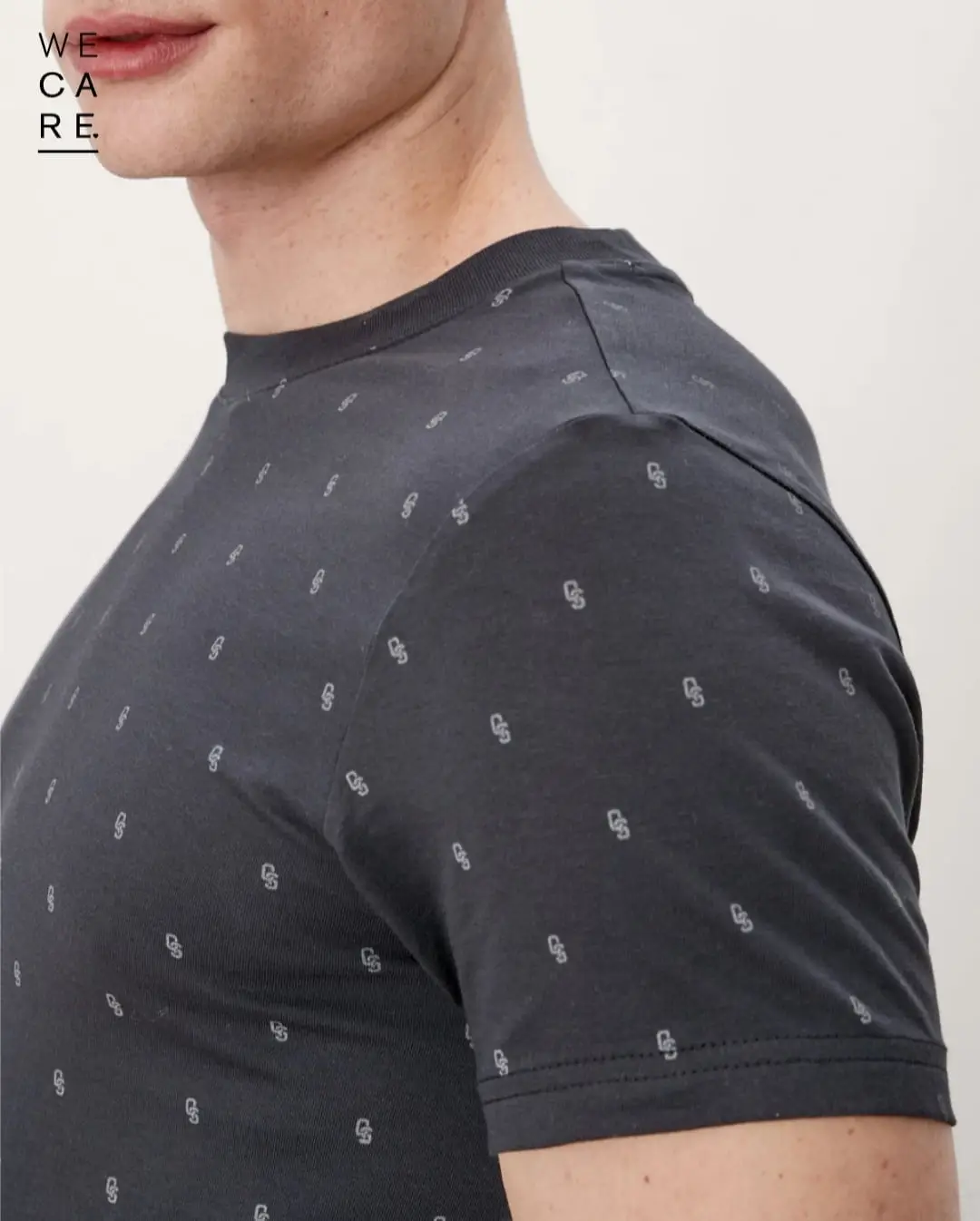 Κοντομάνικη Μπλούζα Μαύρο Polka Dot 2109546