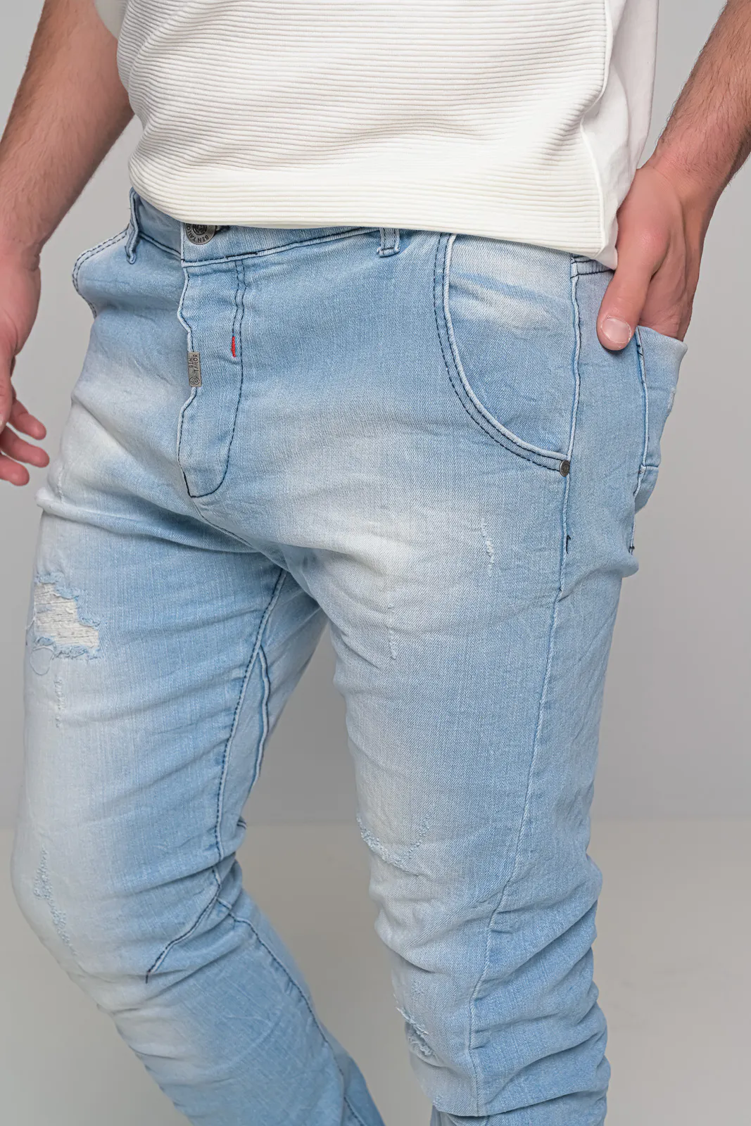 Jean Παντελονι Με Λαστιχο Drops Ben Tailor