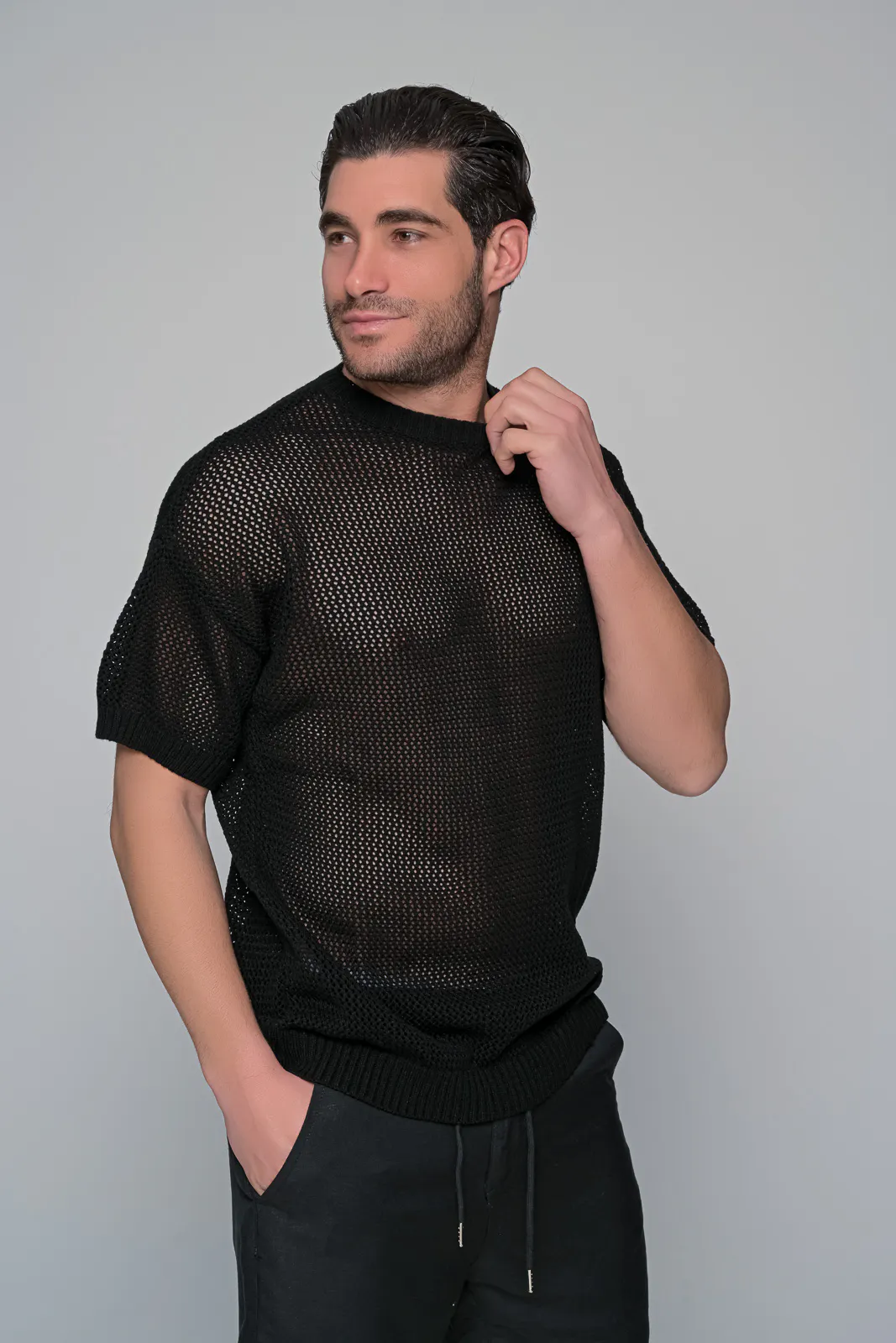 Κοντομάνικη Μπλούζα Πλεχτη Sailor Ben Tailor