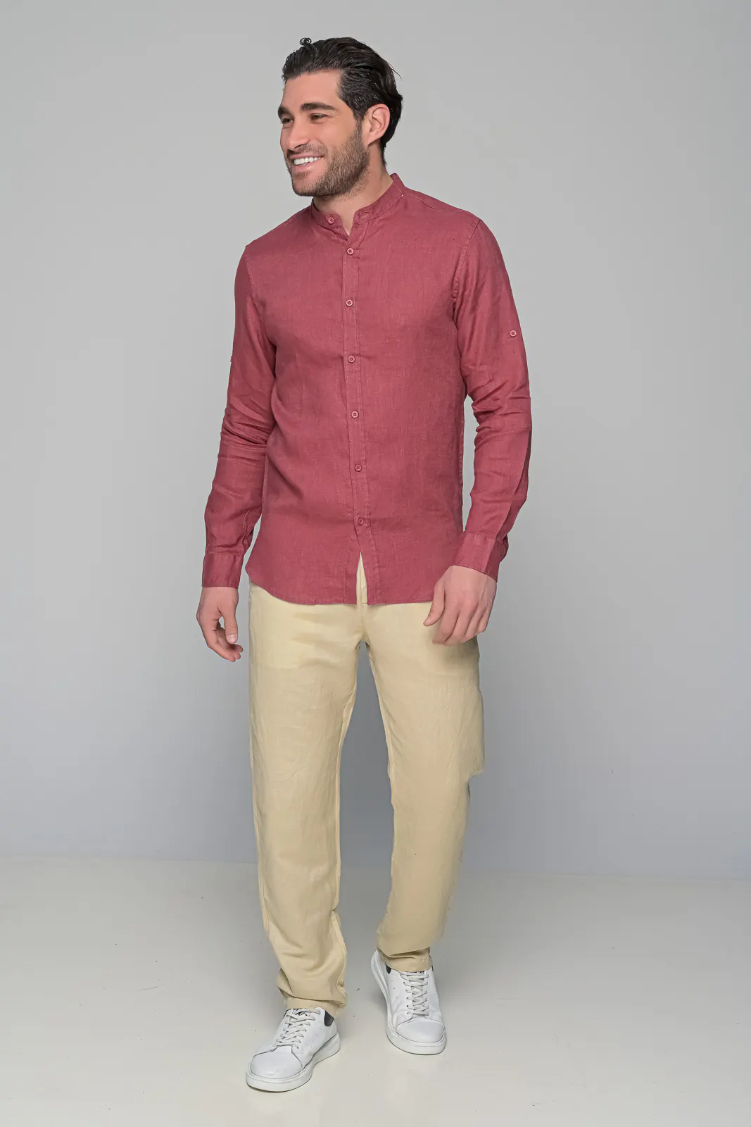 Πουκαμισο Linen Nautical Ben Tailor