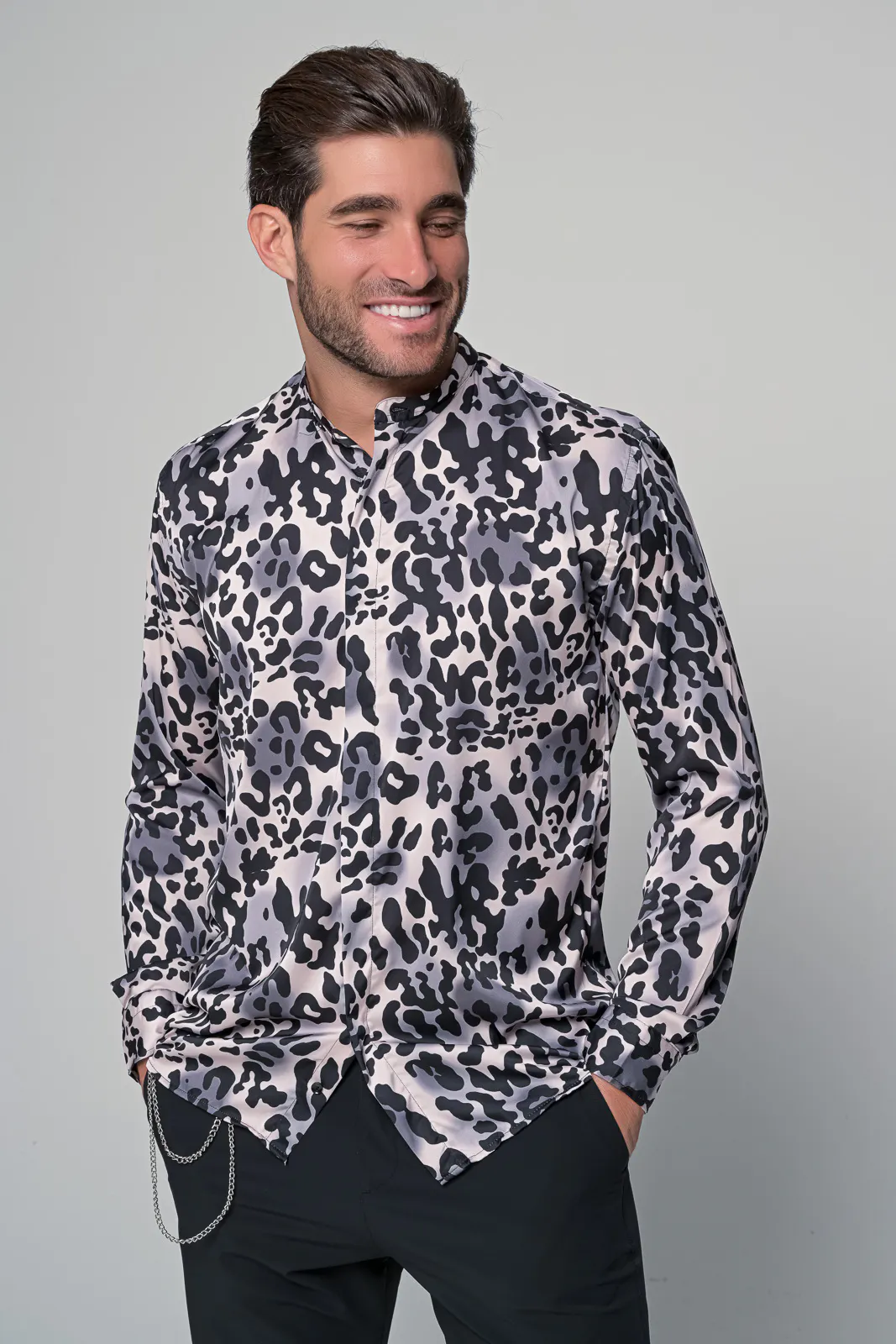 Πουκαμισο Sleek Leopard Ben Tailor
