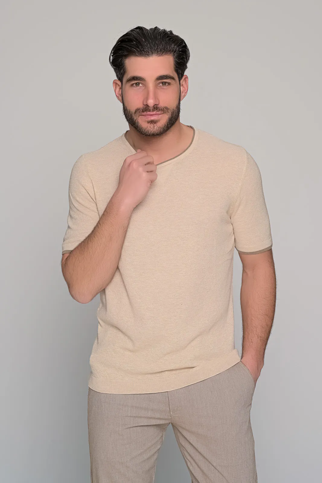 Κοντομάνικη Μπλούζα Sandy Ben Tailor