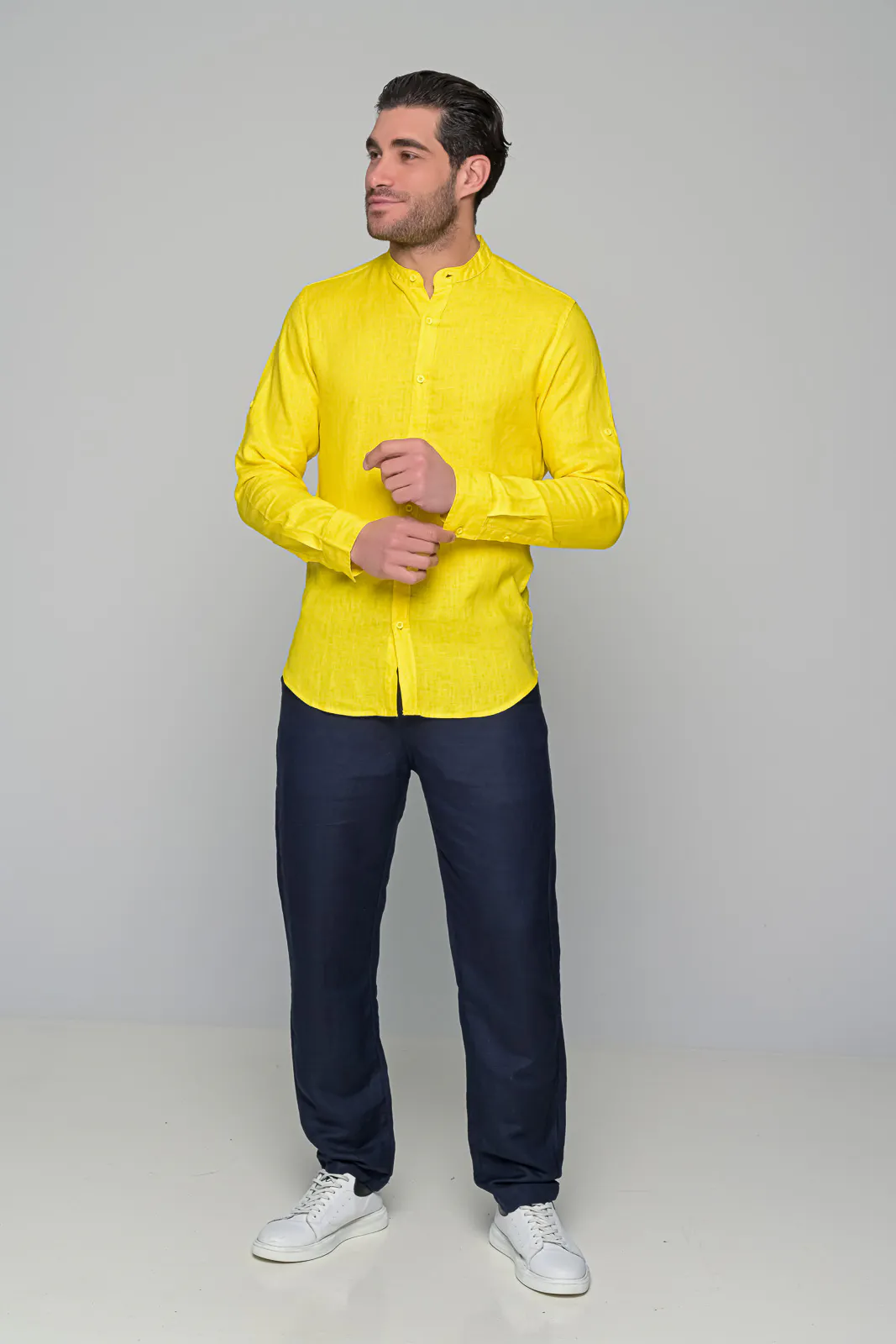 Πουκαμισο Linen Nautical Ben Tailor