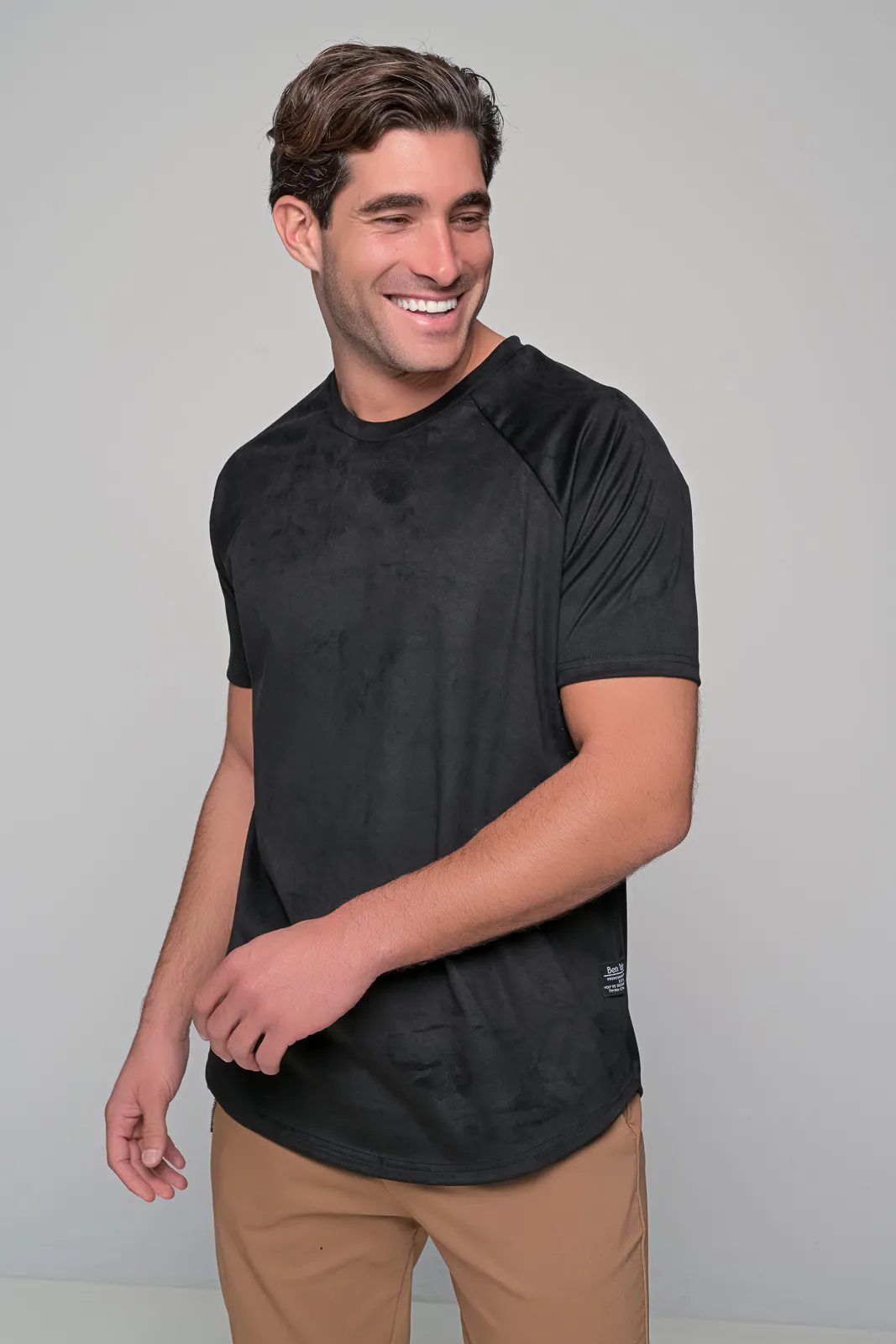 Κοντομάνικη Μπλούζα Alcantara Ben Tailor
