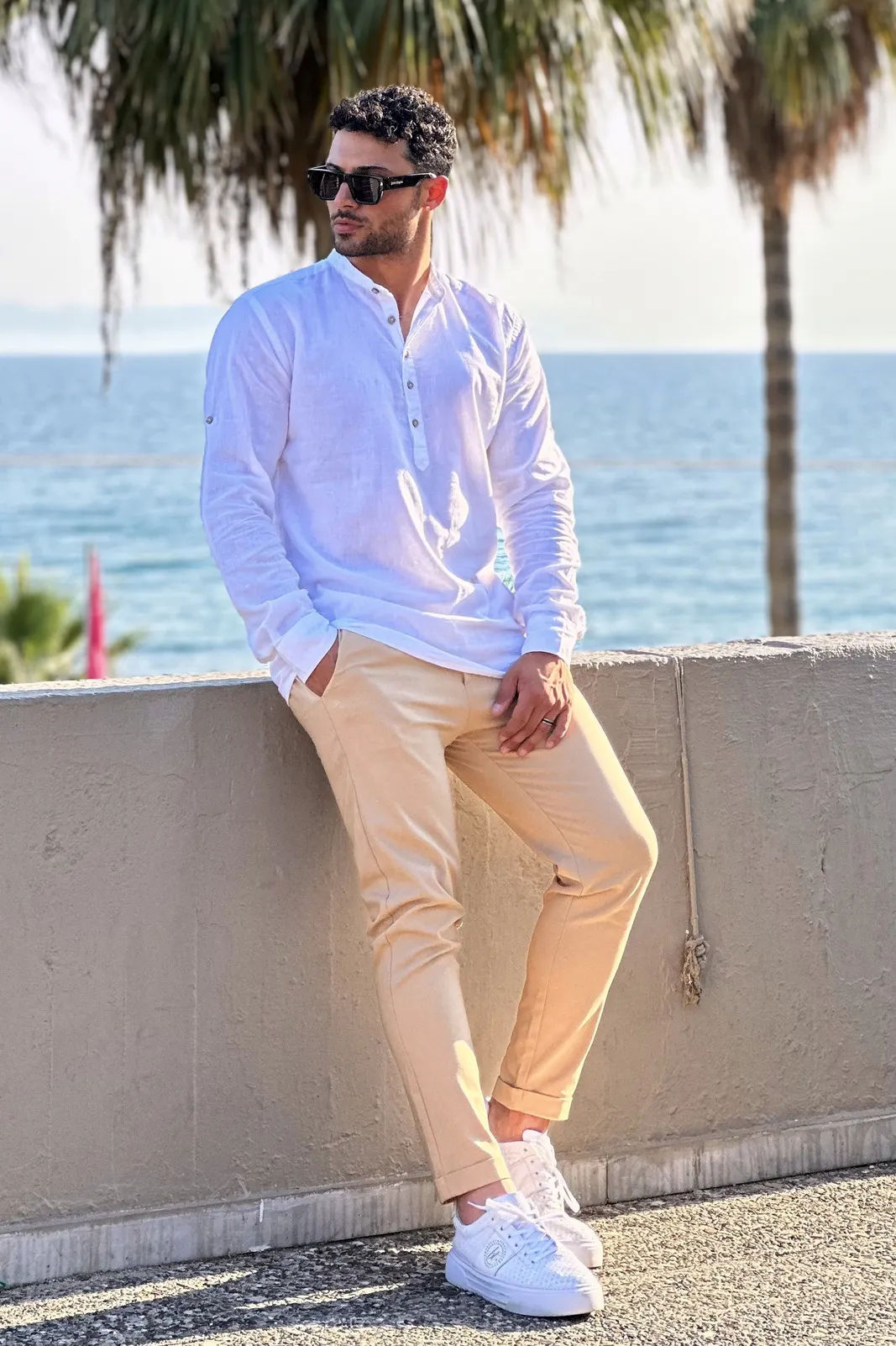 Πουκαμισα Λινο Komo Ben Tailor