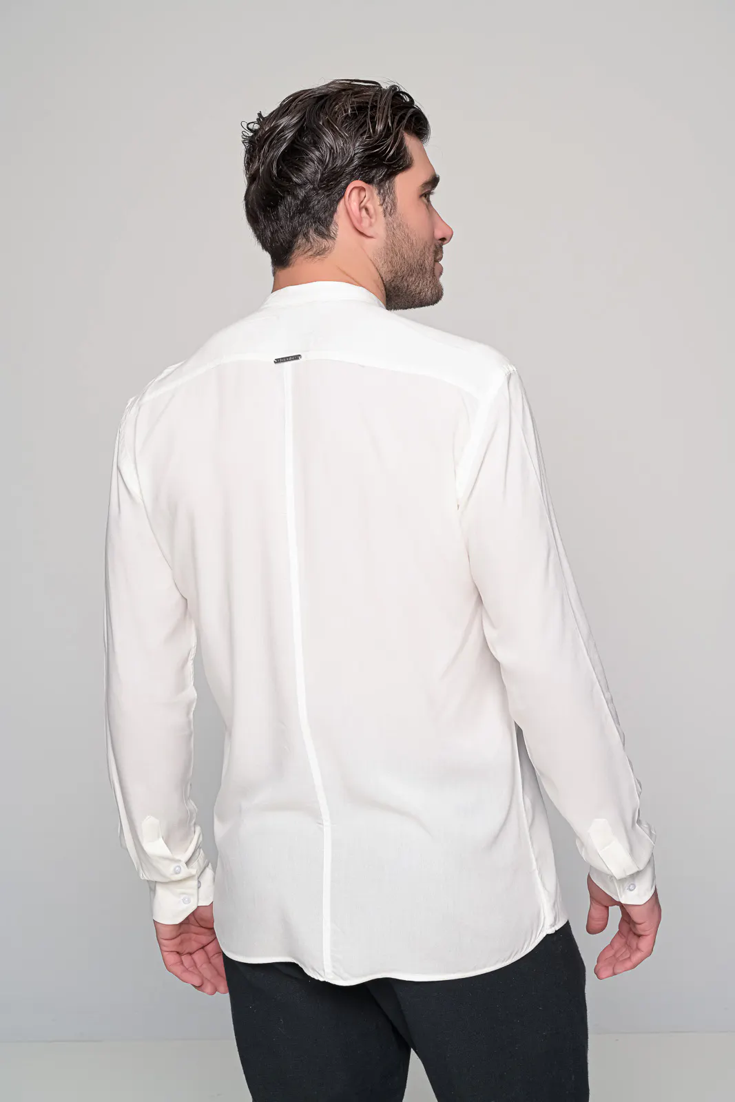 Πουκαμισο Μαο Viscose Ben Tailor