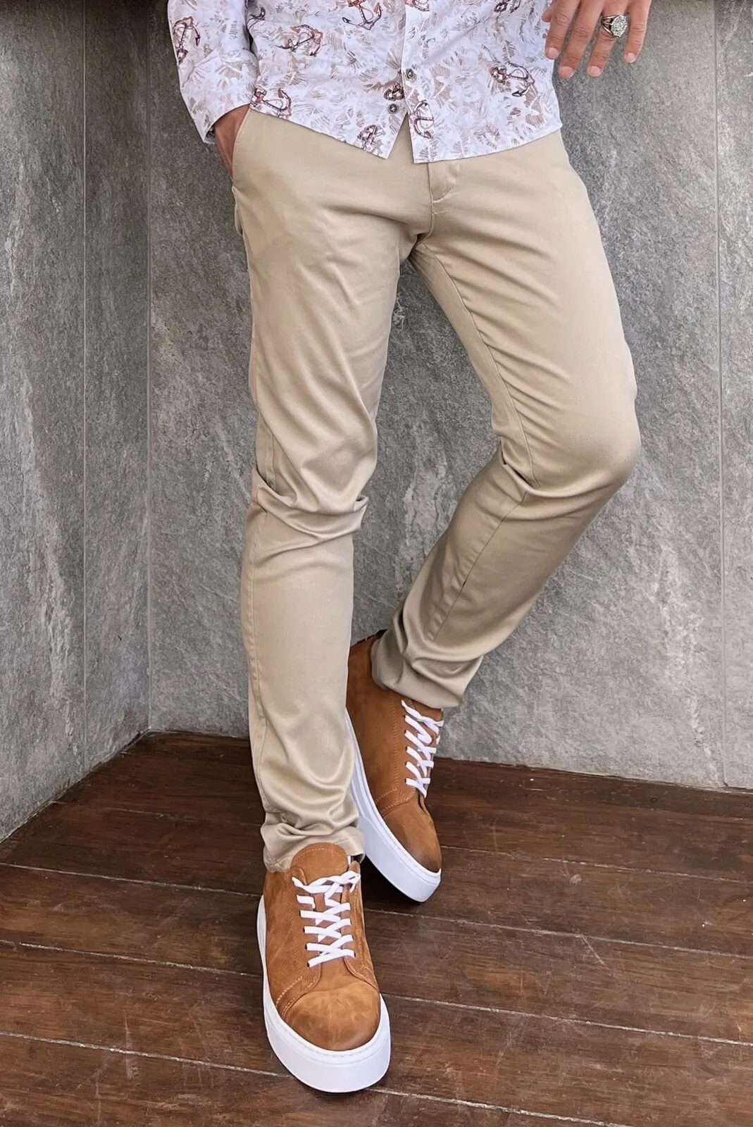 Παντελονι Chino Summer Breeze Ben Tailor