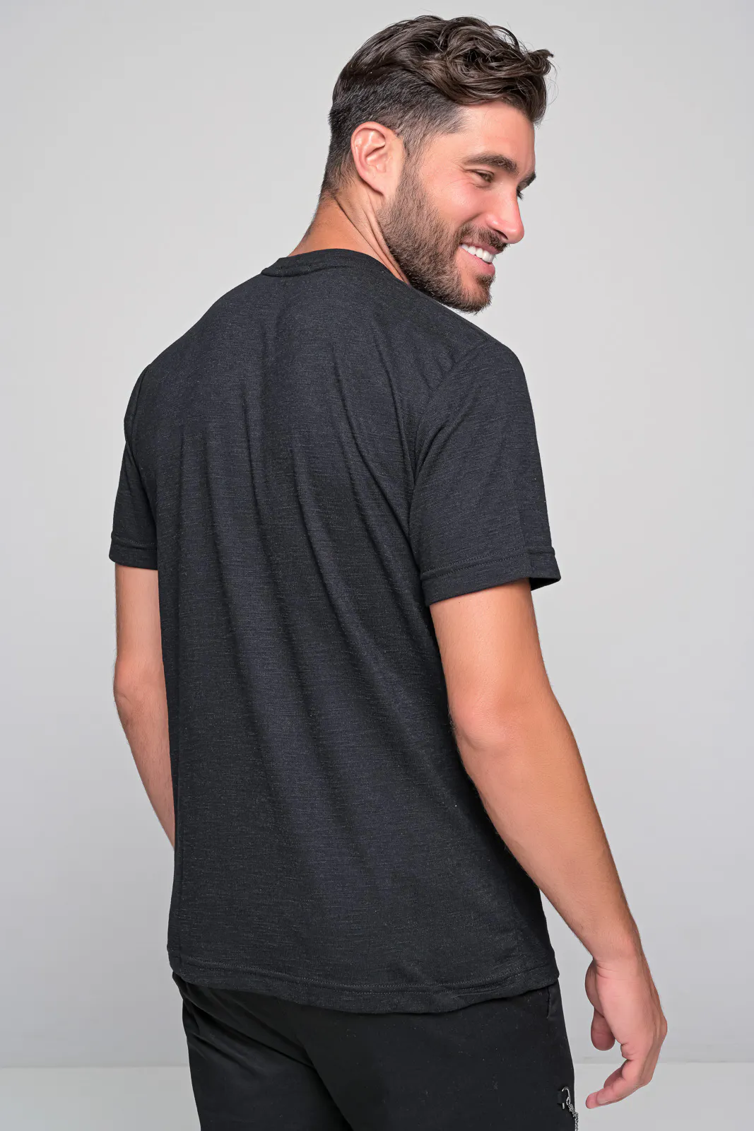 Κοντομάνικη Μπλούζα Henley Mdxt