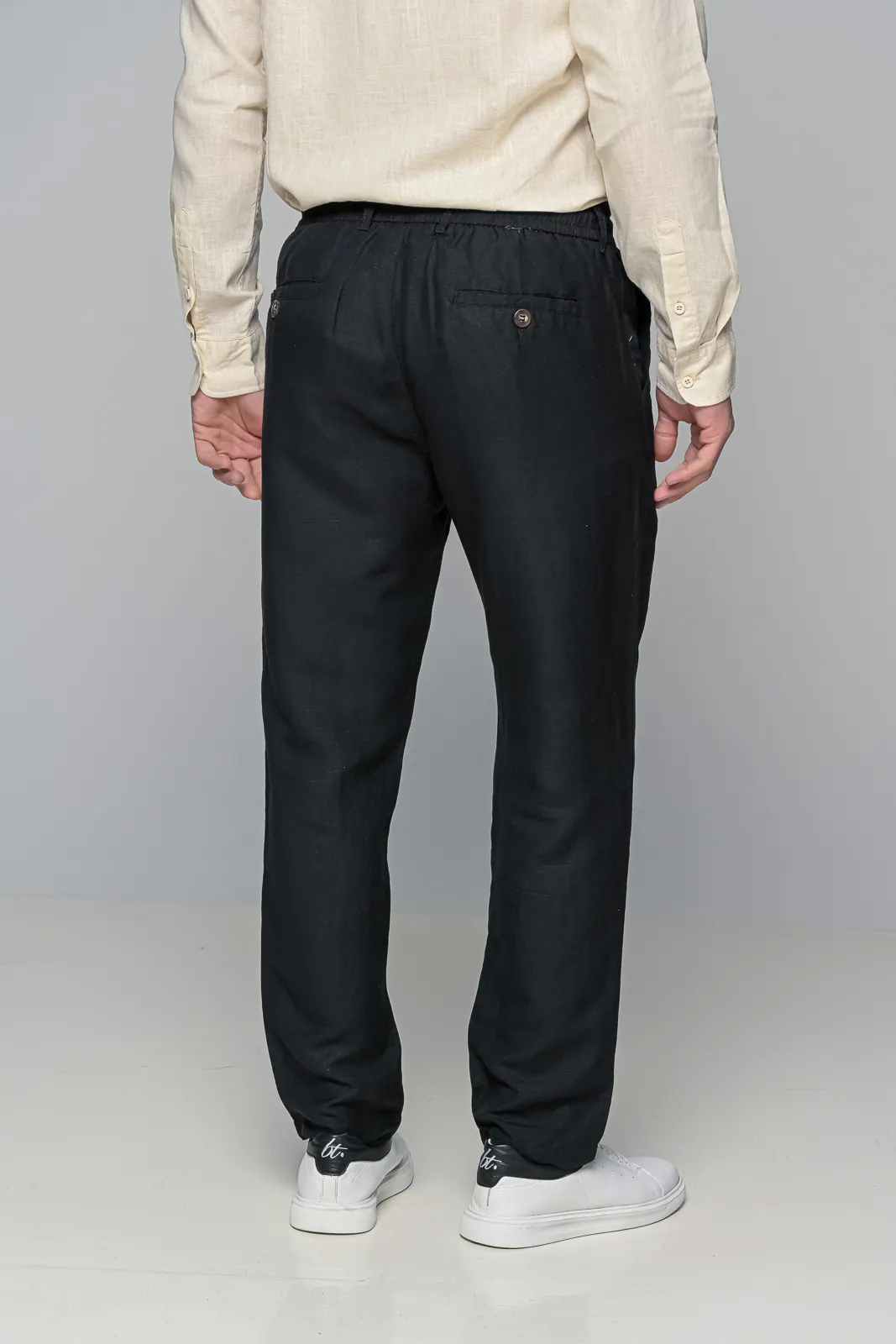 Παντελονι Linen Coral Ben Tailor