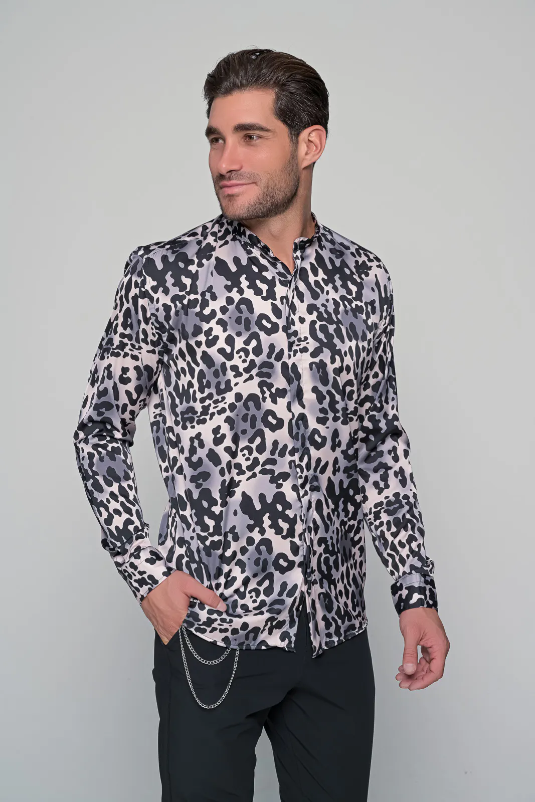 Πουκαμισο Sleek Leopard Ben Tailor