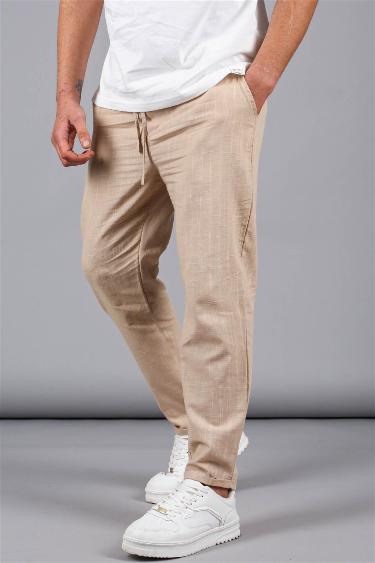 Παντελονι Linen Mdxt