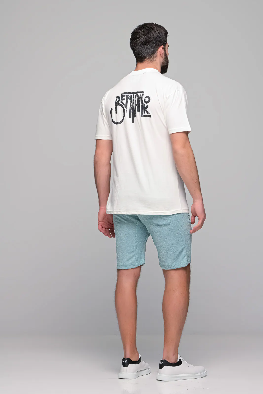 Κοντομάνικη Μπλούζα Cracked Logo Ben Tailor