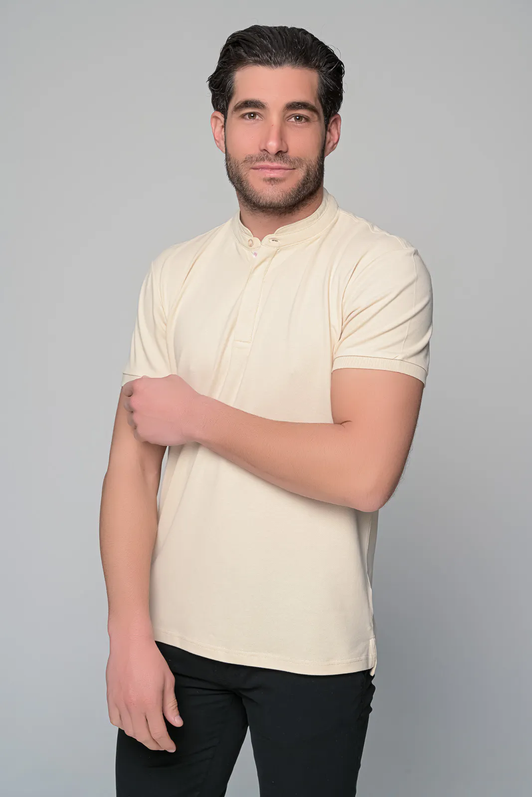 Κοντομάνικη Μπλούζα Πόλο Sandstone Ben Tailor
