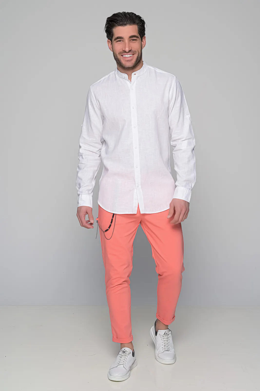 Πουκαμισο Linen Nautical Ben Tailor