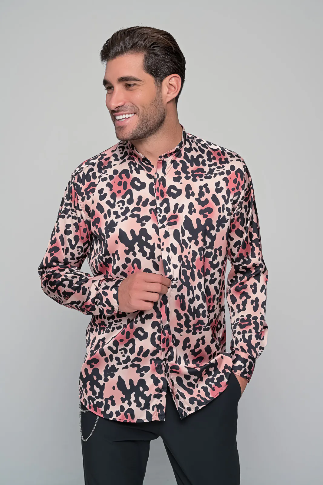 Πουκαμισο Sleek Leopard Ben Tailor