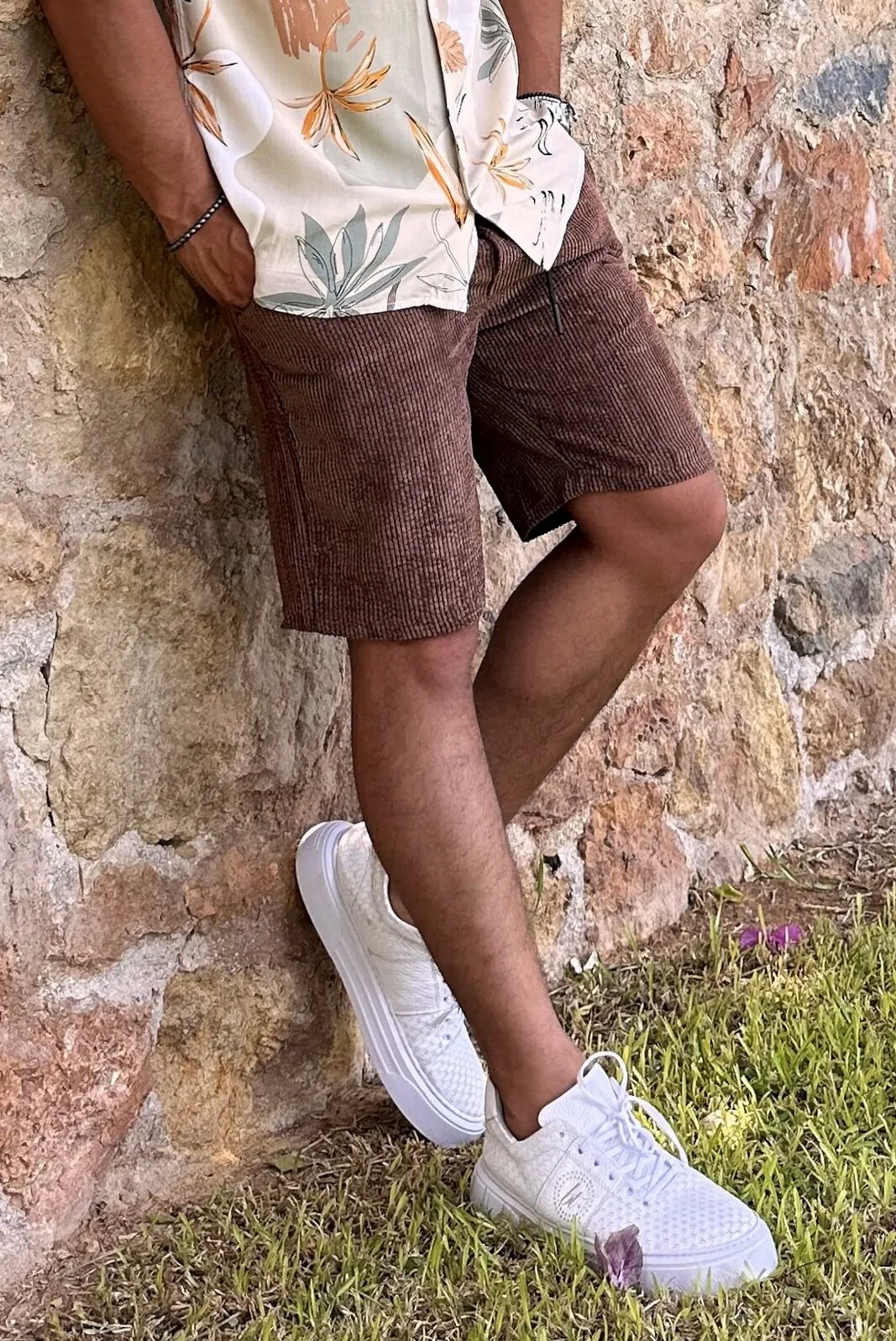 Βερμουδα Suede Mdxt