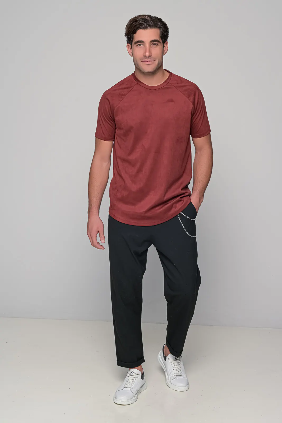 Κοντομάνικη Μπλούζα Alcantara Ben Tailor