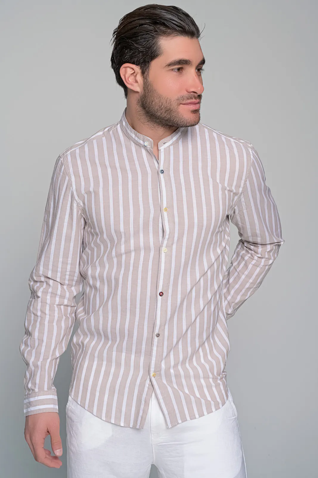 Πουκαμισο Linen Essence Ben Tailor