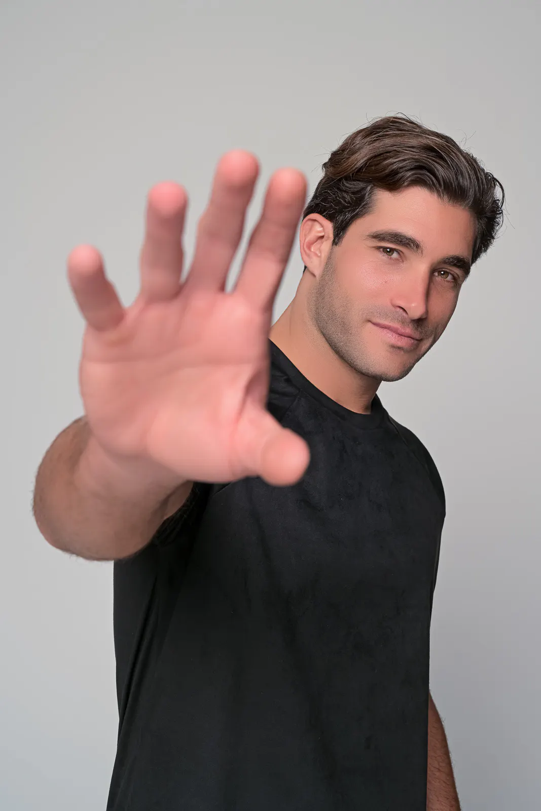 Κοντομάνικη Μπλούζα Alcantara Ben Tailor