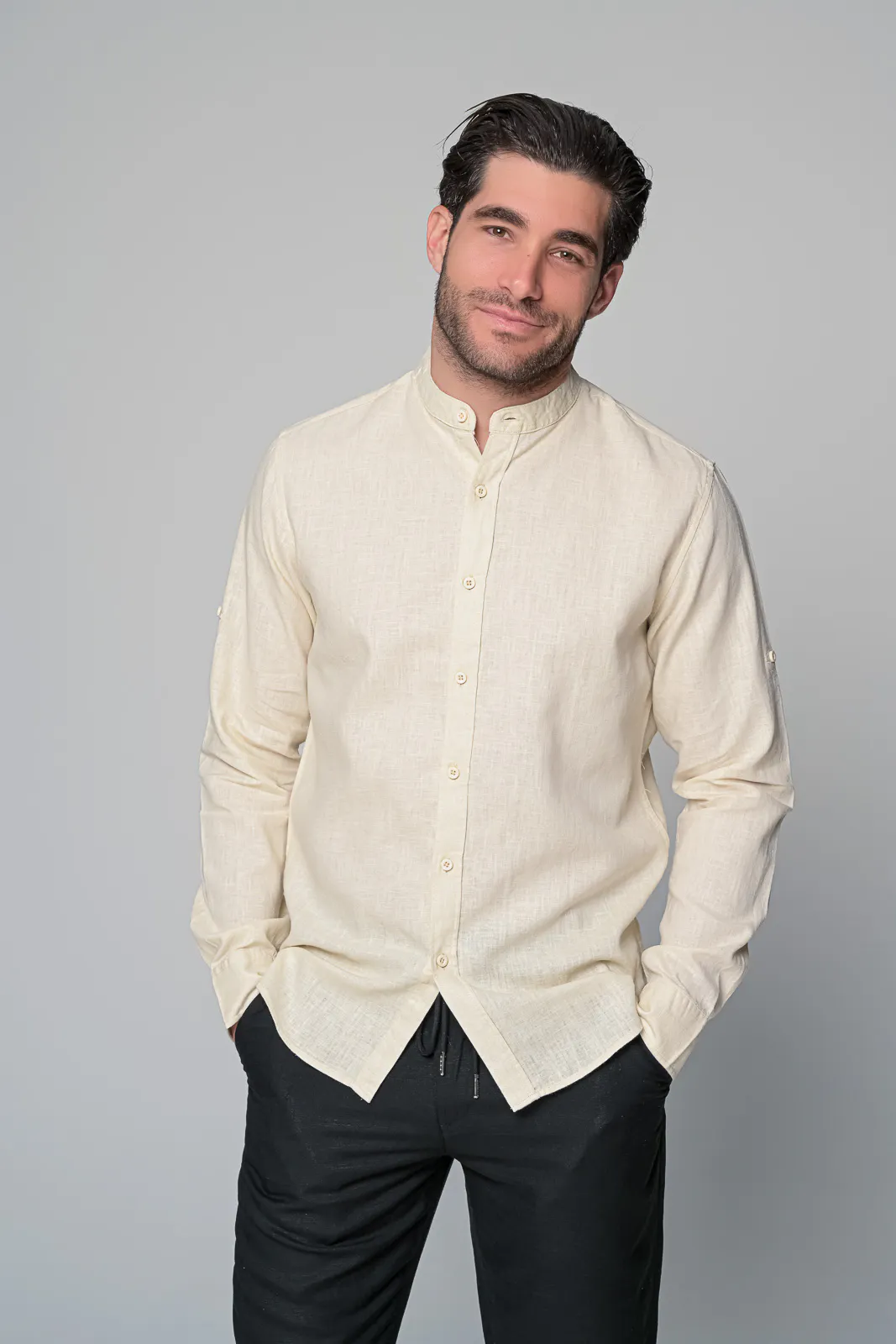 Πουκαμισο Linen Nautical Ben Tailor