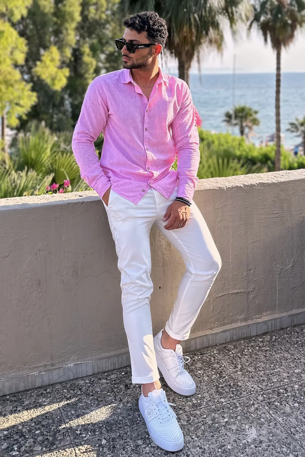 Πουκαμισο Λινο Island Ben Tailor