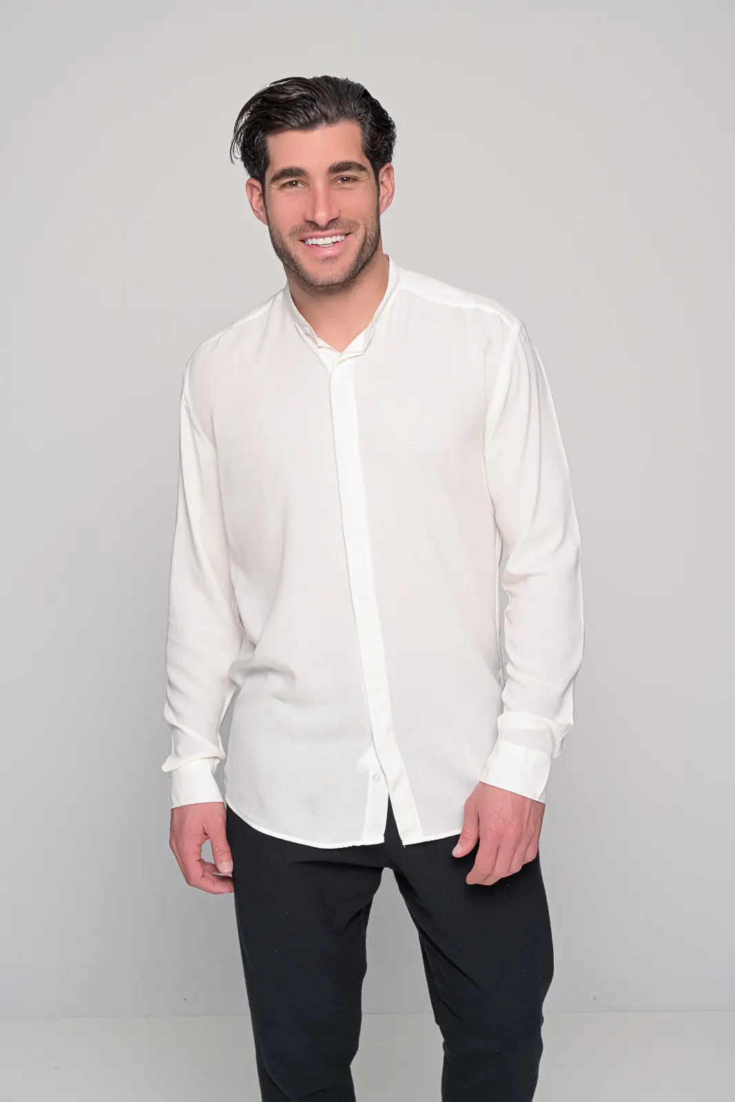 Πουκαμισο Μαο Viscose Ben Tailor