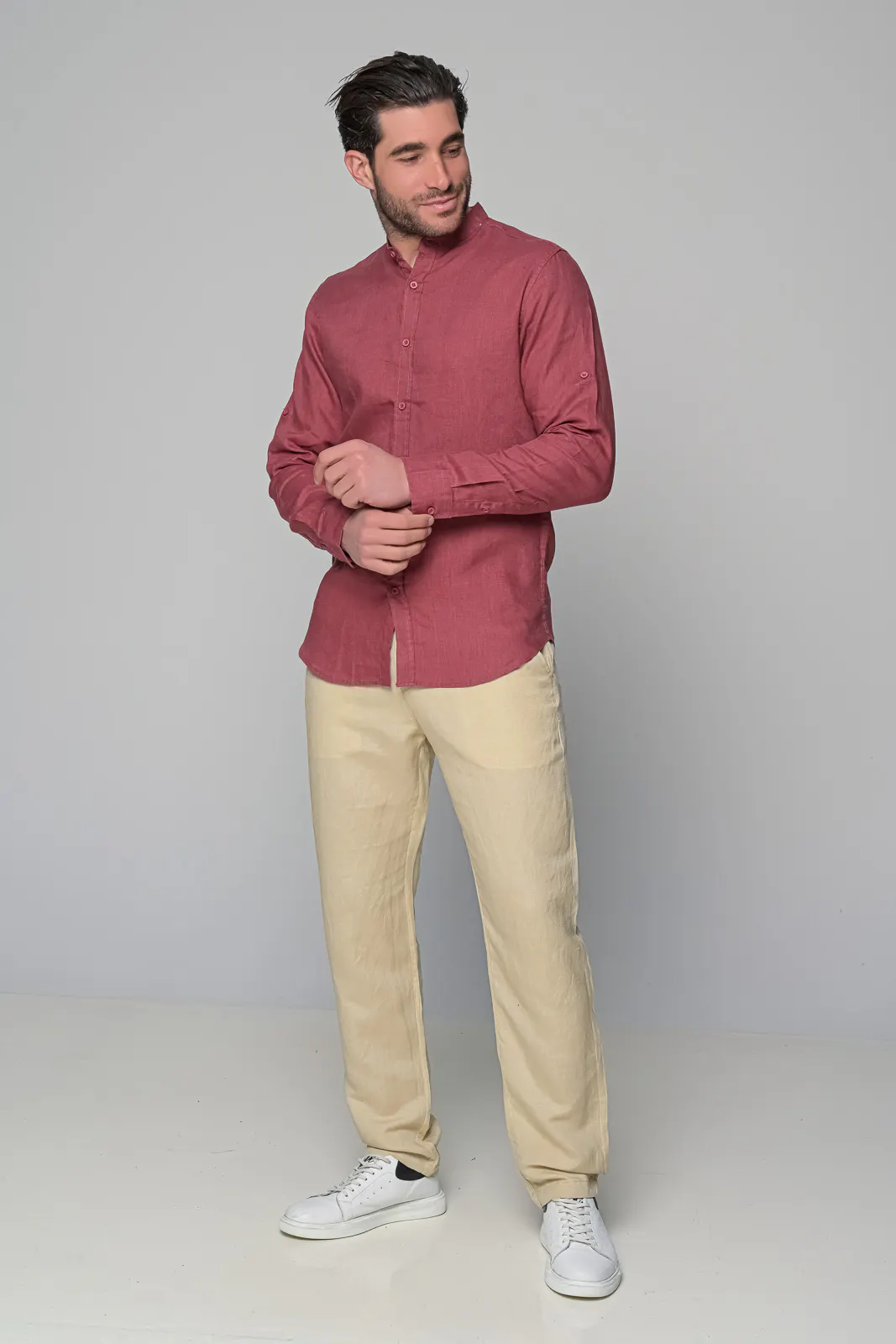 Πουκαμισο Linen Nautical Ben Tailor