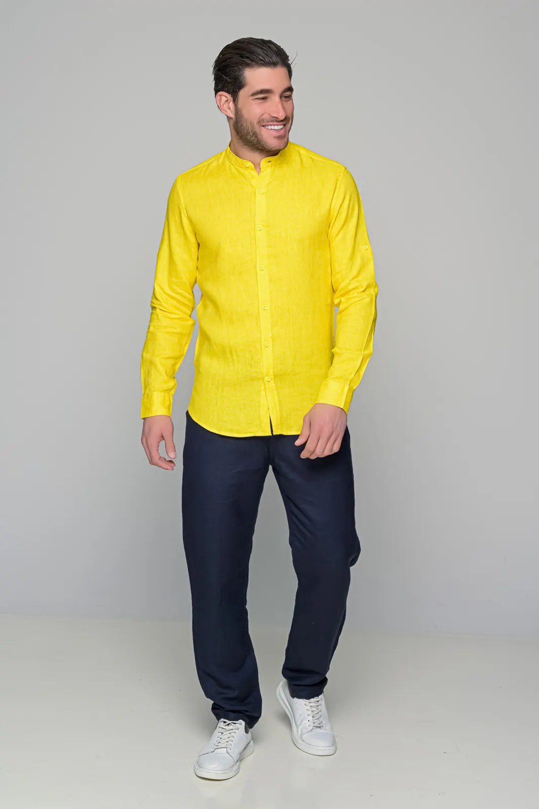 Πουκαμισο Linen Nautical Ben Tailor