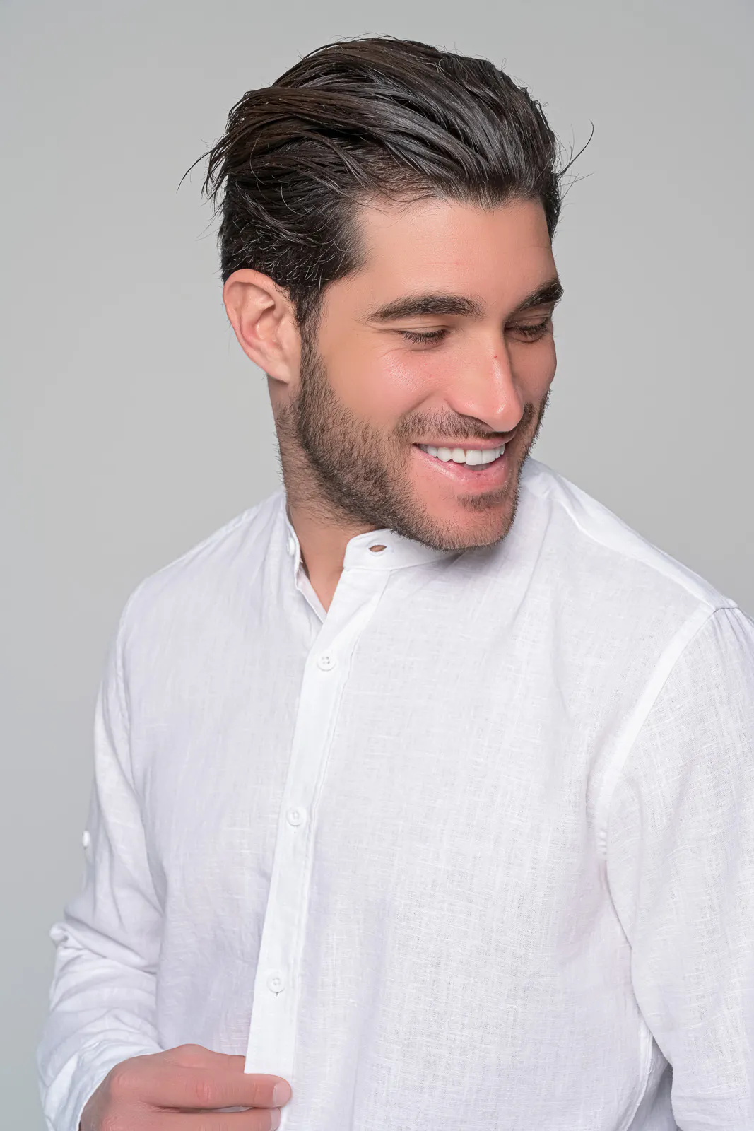 Πουκαμισο Linen Nautical Ben Tailor