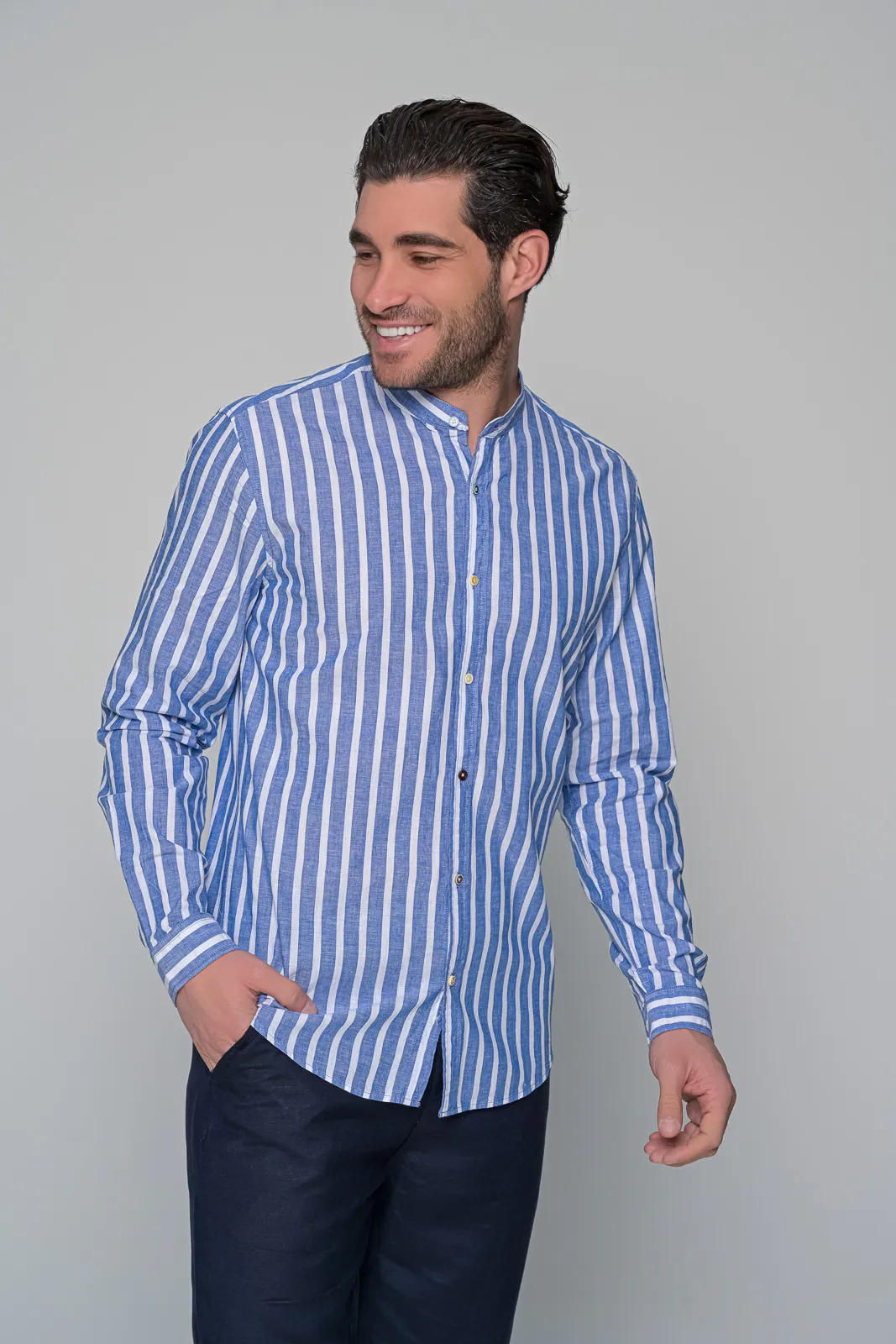 Πουκαμισο Linen Essence Ben Tailor