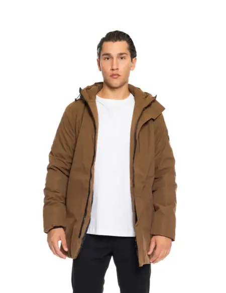 Biston fashion ανδρικό demi μπουφάν με ενσωματωμένη κουκούλα