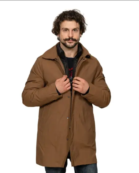 Μπουφάν Με Αποσπώμενη Επένδυση & Κουκούλα Biston 54-201-029