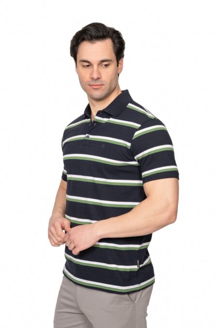 Μπλουζα GREEN COTTON 8835 Μπλε-Πρασινο